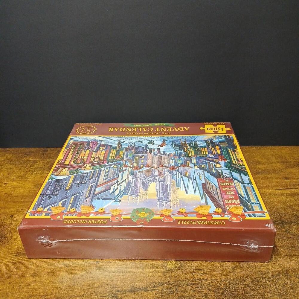 Merry Christmas Advent Calendar 1008 Jigsaw Puzzle 42 Pieces 24 Days W/ Poster - Picture 5 of 6